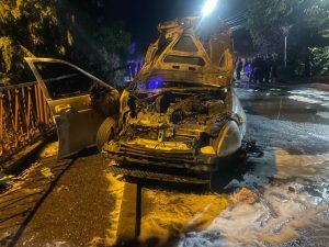 Двое детей, один из которых младенец, были доставлены в ДРКБ после столкновения четырех автомобилей