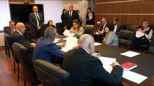 Уæрæсейы Президенты исæнуаты Дзæуджыхъæуы, Сергей Меняйло фембæлд республикæйы цæрджытимæ