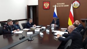 Сергей Меняйло архайдта Цæгат Кавказы федералон зылды æдасдзинады, коррупцийы ныхмæ тох кæныны æмæ барад хъахъхъæнынады фарстаты фæдыл координацион æмбырды