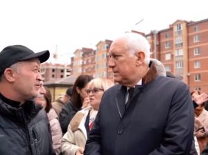 Мэр Владикавказа Вячеслав Мильдзихов встретился с жителями микрорайона «Московский»