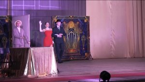 Театр Росгвардии выступил на большой сцене Районного Дворца культуры в Моздоке со спектаклем