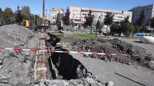 450 метров теплотрассы заменят на ул. Весенней во Владикавказе