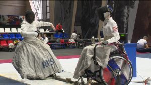 Юные спортсмены с поражением опорно-двигательного аппарата собрались на открытии первенства России по фехтованию во Дворце спорта «Манеж»