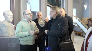 В рамках фестиваля «Осетинская лира» участники увидели экспозицию, посвященную поэтам-фронтовикам