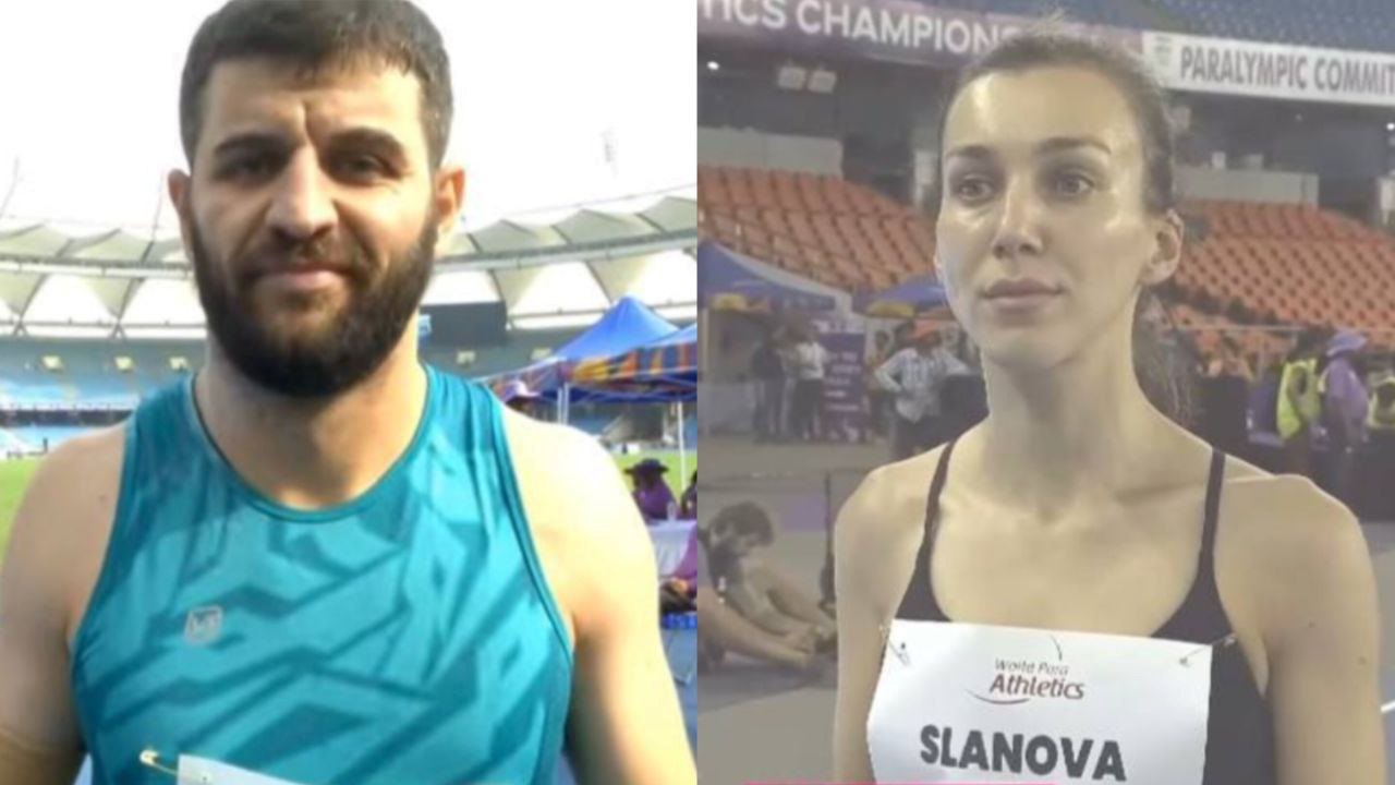 Виктория Сланова и Алан Кокойты завоевали бронзовые медали чемпионата мира по легкой атлетике