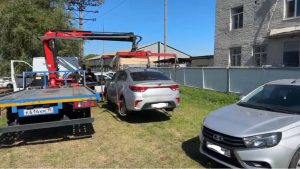 13 автомобилей во Владикавказе отправили на штрафстоянку за неправильную парковку