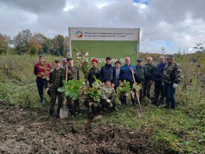 В Урсдоне высадили 1000 саженцев бука восточного в рамках Всероссийской акции «Сохраним лес»