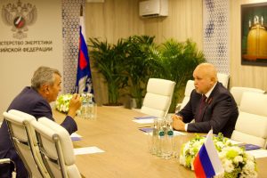 Сергей Меняйло встретился в Москве с министром энергетики РФ Сергеем Цивилёвым