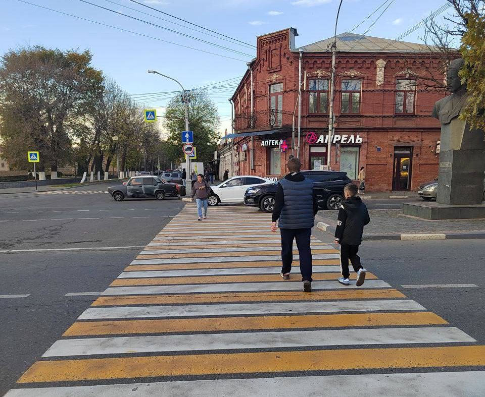 Во Владикавказе на пересечении ул. Штыба и ул. Г. Баева установили светофор