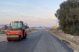 Завершаются ремонтные работы на дороге от Гизели до Ногира