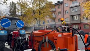 Автопарк предприятия «Спецэкосервис» пополнился новым современным оборудованием – битумным заливщиком швов