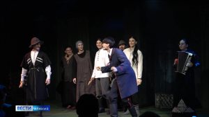 Спектакль «Лгун, или наш пристав сошел с ума» представили студенты факультета искусств СОГУ