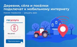 Осталась неделя до окончания голосования за подключение населенных пунктов от 100 до 1000 человек к высокоскоростному мобильному интернету