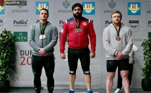 Сармат Теблоев – бронзовый призер первенства Европы по тяжелой атлетике среди юниоров до 23 лет