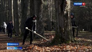 Субботники провели на мемориале «Барбашово поле» и в Дендрарии