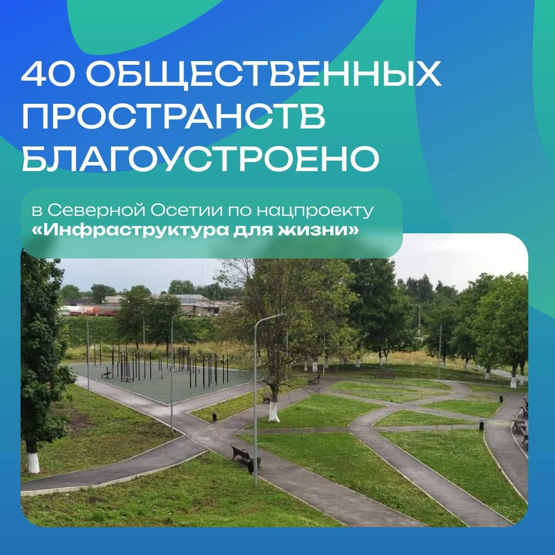 Завершено благоустройство общественных пространств в Моздоке