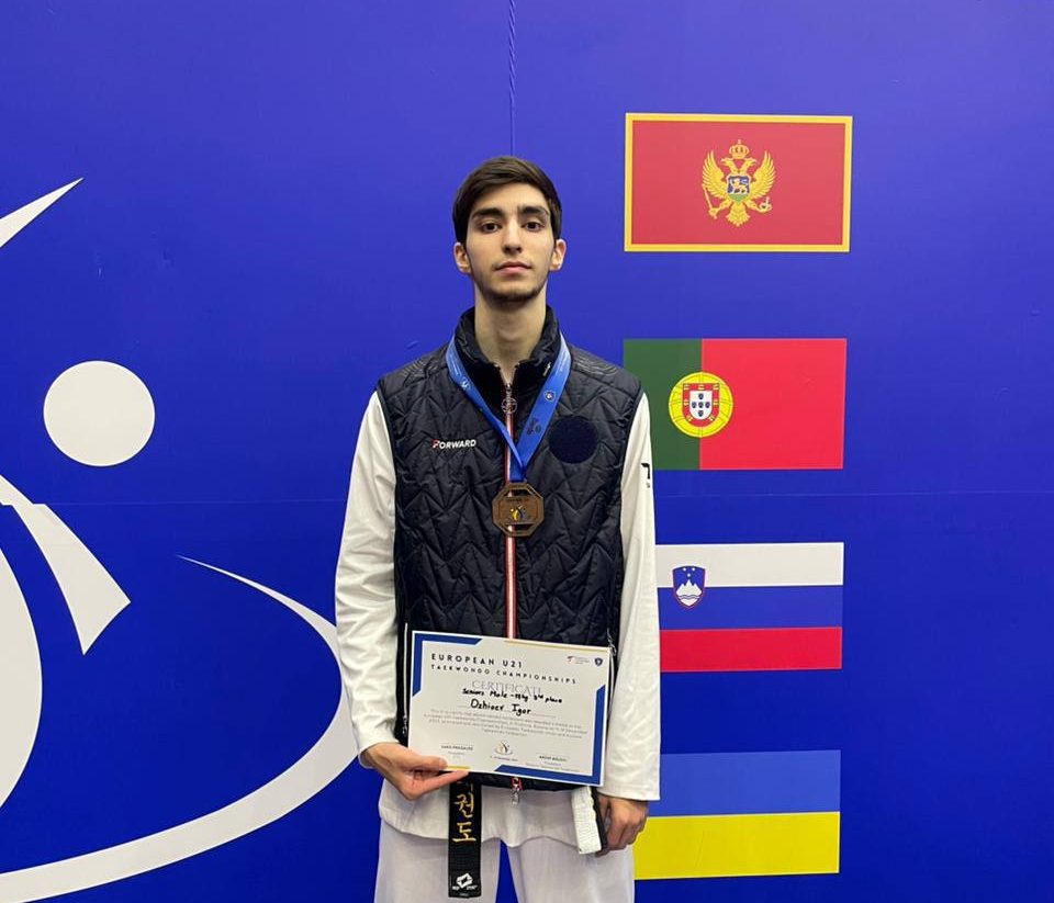 Тхэквондист из Северной Осетии – бронзовый призер первенства Европы