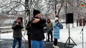 Современная воркаут-площадка открылась сегодня на набережной Владикавказа