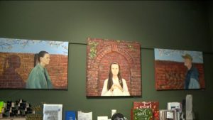 Дзæуджыхъæуы дарддæр кусы Цæгат Ирыстоны сгуыхт нывгæнæг Ульяна Гончаровайы куыстыты равдыст