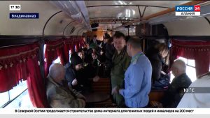 К очередной годовщине полного освобождения Ленинграда от фашистских захватчиков во Владикавказе прошла акция «Трамвай памяти»