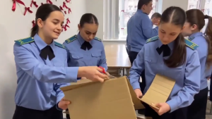 Школьники республики поддерживают бойцов, выполняющих задачи в зоне СВО