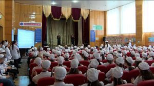 Мероприятие, посвященное Дню полного освобождения Ленинграда от фашистской блокады, прошло в медколледже