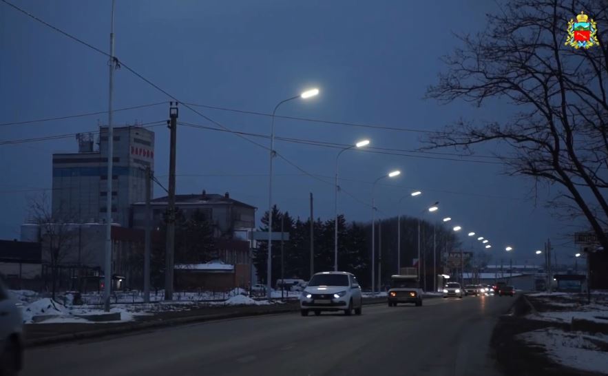 Работы по установке освещения на улицах Тельмана и Трассовая во Владикавказе планируют завершить до конца февраля