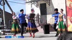 В станице Луковской устроили проводы зимы