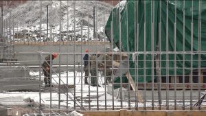 В микрорайоне «Новый город» идет строительство новой школы