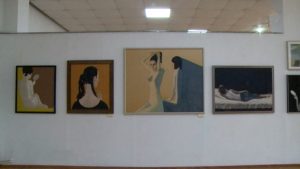 В залах Союза художников открывается выставка «Ступени творчества»