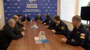 Депутаты «Единой России» встретились с участниками студенческого стройотряда СКГМИ