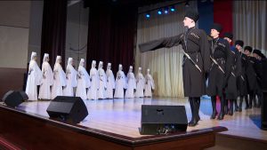 В доме офицеров во Владикавказе прошел патриотический концерт