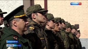 В Военном учебном центре СОГУ прошло торжественное мероприятие в честь Дня защитника Отечества