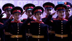 Курсанты-суворовцы вступили в ряды «Движения первых»