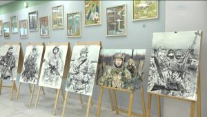 Дзæуджыхъæуы 46-æм скъолайы байгом сæрмагонд æфсæддон операцийы архайджыты портретты равдыст