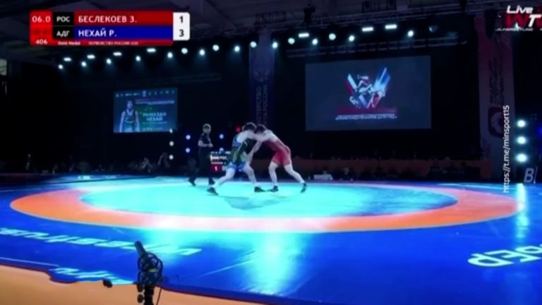 Заур Беслекоев стал серебряным призером первенства России среди юниоров до 21 года по греко-римской борьбе