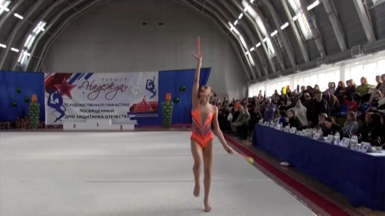 В Моздоке прошли республиканские соревнования по художественной гимнастике «Надежда»