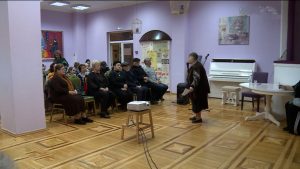 В Национальной научной библиотеке в рамках проекта «СТИХиЯ» прошел музыкально-поэтический вечер «Я пишу и читаю стихи»