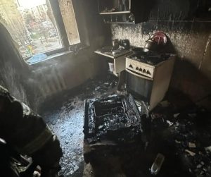 60-летний мужчина едва не погиб в пожаре из-за курения в постели
