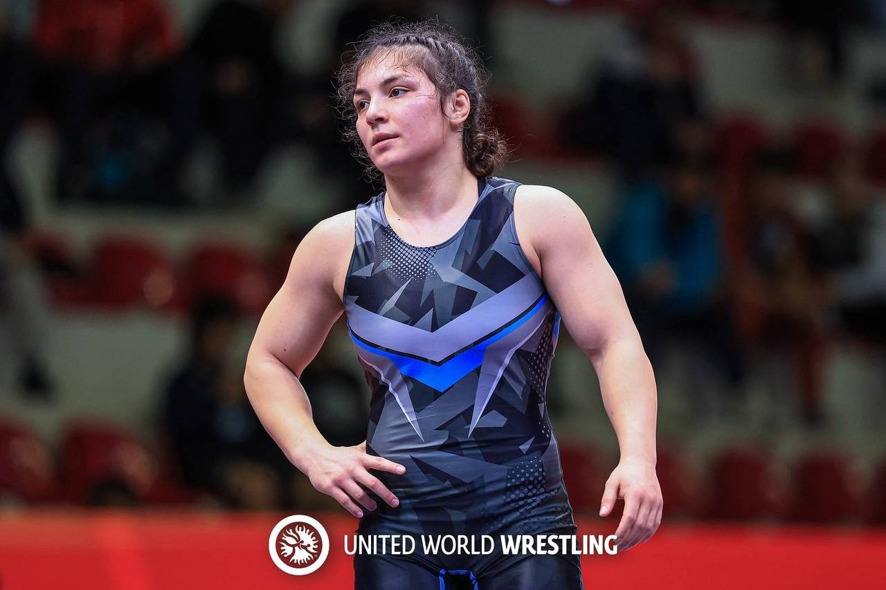 Амина Танделова – победительница первенства Европы по женской борьбе
