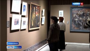 Выставка произведений Казбека Хетагурова «Певец народа» работает в Художественном музее имени Туганова