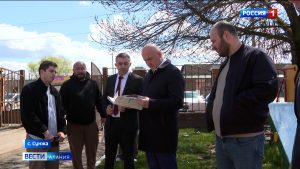 Георгий Атаров проинспектировал ход ремонта и строительства социальных объектов в Пригородном районе