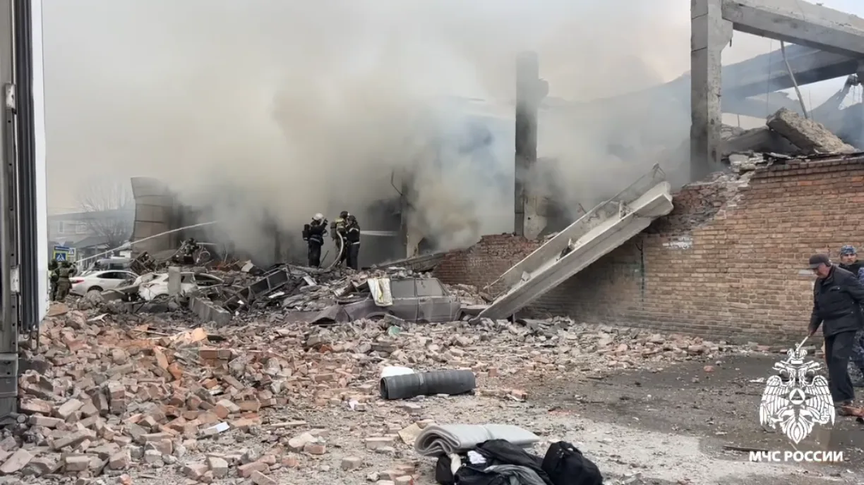 Режим ЧС введен во Владикавказе на территории, прилегающей к месту взрыва