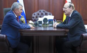 Сергей Меняйло встретился с государственным и общественным деятелем РФ Рамазаном Абдулатиповым