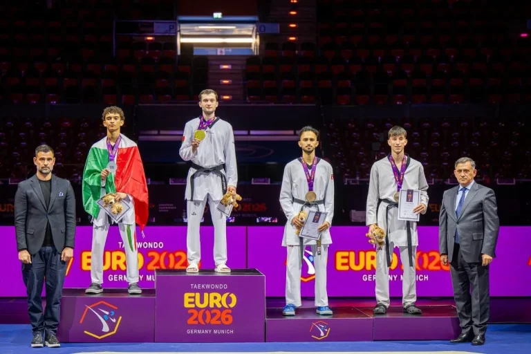 Георгий Гурциев стал чемпионом Европы по тхэквондо