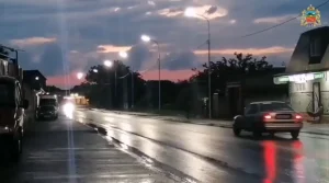 Уличное освещение на участке дорог Тельмана и Трассовая во Владикавказе полностью установлено – Мильдзихов