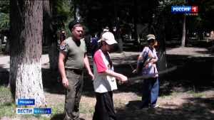 В Моздоке для представителей молодежи были организованы мастер-классы по искусству фланкировки и стрельбе из лука