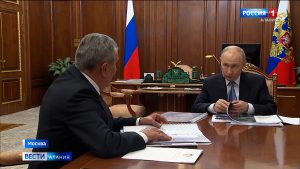 Встреча Владимира Путина и Сергея Меняйло. Основные темы