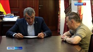 Сергей Меняйло встретился с директором Государственного академического театра им. Е. Вахтангова Кириллом Кроком