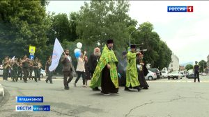 Праздничный молебен в честь дня памяти святых благоверных Петра и Февронии Муромских прошел во Владикавказе